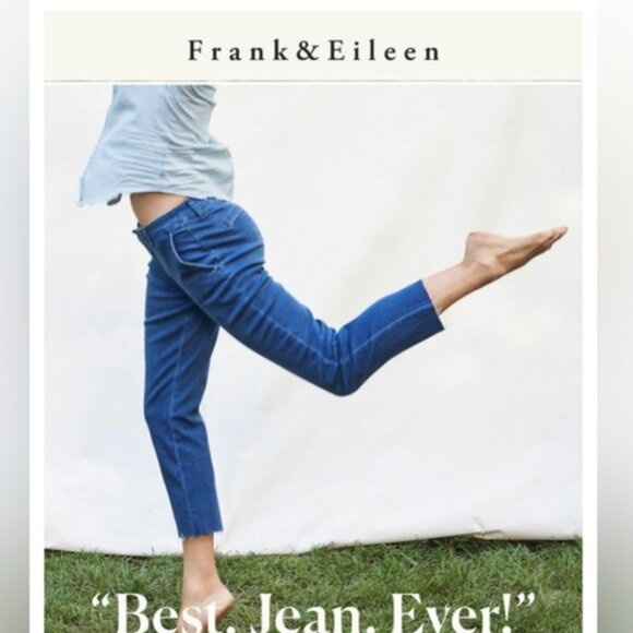 Frank & Eileen WICKLOW The Italian Chino DENIM 1977 Wash Size: 10 DENIM - Picture 12 of 16